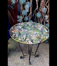 Load image into Gallery viewer, Resin Floral Side table