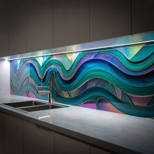 Load image into Gallery viewer, Product Description – High Gloss Resin BBQ Splashback