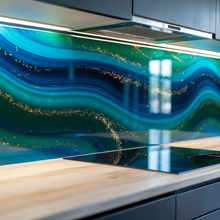 Load image into Gallery viewer, Product Description – High Gloss Resin BBQ Splashback