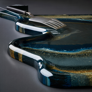 Product Description – High Gloss Resin BBQ Splashback