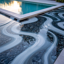 Load image into Gallery viewer, Pool Feature Wall – High Gloss Resin with Pebble Texture