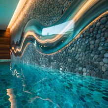 Load image into Gallery viewer, Pool Feature Wall – High Gloss Resin with Pebble Texture