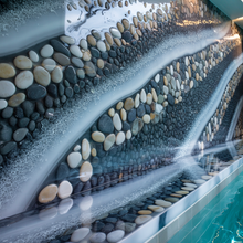 Load image into Gallery viewer, Pool Feature Wall – High Gloss Resin with Pebble Texture