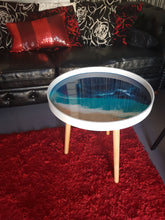 Load image into Gallery viewer, Ocean theme Resin Art Coffee Table- Sold