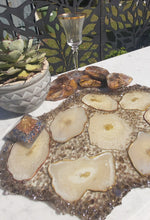 Load image into Gallery viewer, Geode style Large Resin Serving platter
