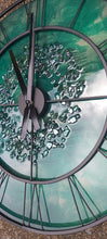 Load image into Gallery viewer, Resin Clock with Crushed Glass -SOLD - Orders yours today