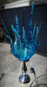 Resin Art Vase, Candleholder, Centrepiece