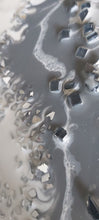 Load image into Gallery viewer, Resin Geode - Soft Grey Pallette