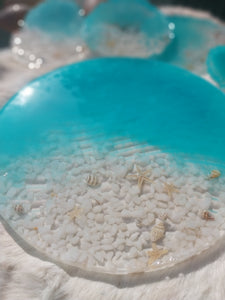 Resin platter - Beach Theme