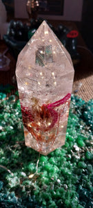 Resin Crystal Floral Light