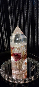 Resin Crystal Floral Light