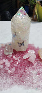 Resin Crystal Butterfly Light