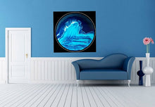 Load image into Gallery viewer, Resin Artwork - The Wave - Sold