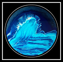 Load image into Gallery viewer, Resin Artwork - The Wave - Sold