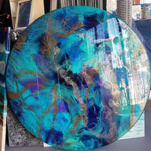 Load image into Gallery viewer, Underwater World 90cm Resin Art - SOLD