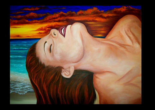 Lay back - Oil Painting