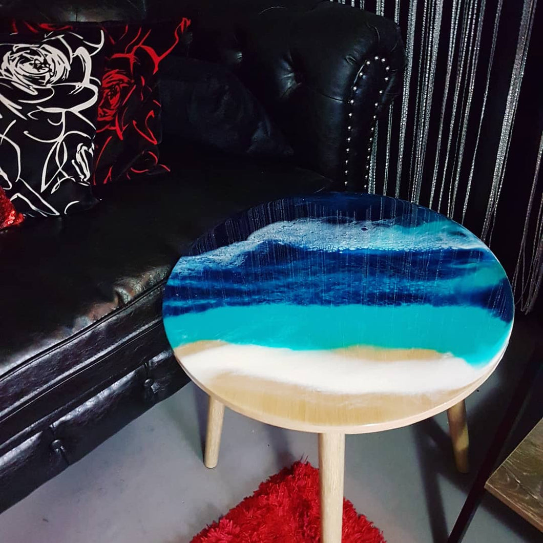 Ocean theme coffee table - SOLD