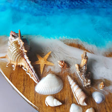 Load image into Gallery viewer, Storage basket with resin art - SOLD