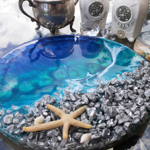 Beach Resin Platter