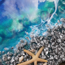 Load image into Gallery viewer, Beach Resin Platter