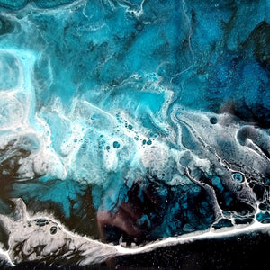 Ocean Seascape in the Night - SOLD