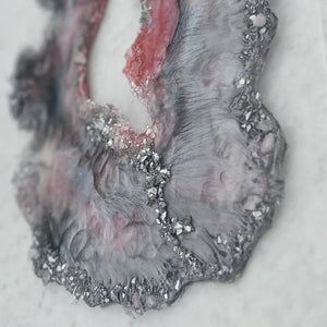 Geode Resin Art with real Crystals