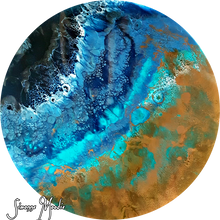 Load image into Gallery viewer, Abstract Seas - SOLD - Order your own Commission Piece Today !