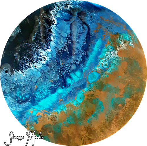 Abstract Seas - SOLD - Order your own Commission Piece Today !