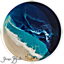 Load image into Gallery viewer, Ocean theme Resin Art Coffee Table- Sold