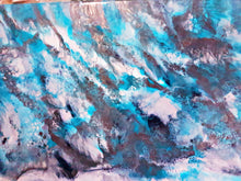 Load image into Gallery viewer, Wine rack with marble resin effects