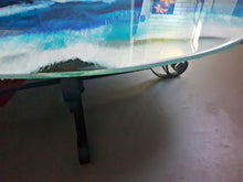 Load image into Gallery viewer, Oval coffee table with Resin Ocean theme