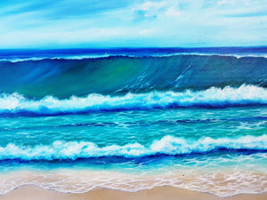 Rolling Waves -Sold - Order yours today!