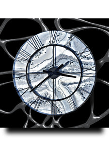 Geode Style Resin Clock - Sold - order yours today