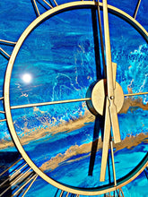 Load image into Gallery viewer, Resin Clock - Inspired by Ocean - 60cm
