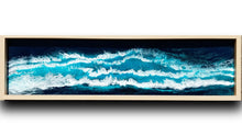 Load image into Gallery viewer, Resin Dark Beach - Framed - Wall Art