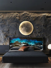 Load image into Gallery viewer, Nightscape Ocean Bedhead - Double/Queen/King Size
