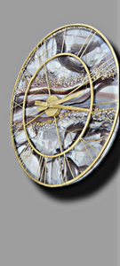 Resin & Crystal Clock