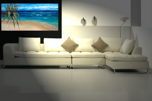 Pandanus Palm Seascape - SOLD