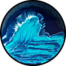 Load image into Gallery viewer, Resin Artwork - The Wave - Sold